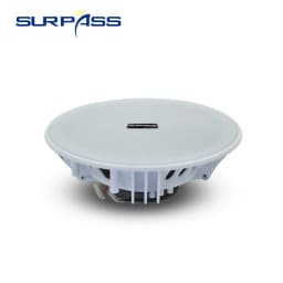 PA Sound System 6inch 15W Ceiling Speaker Recessed Passive Audio Speaker Home Music Loudspeaker for Kitchen Bedroom Store Hotel