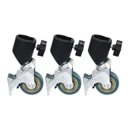 SH 16-22mm Professional Universal Pro 3 Wheels Multi-function Photography Studio Heavy Lighting Century Photography Accessories