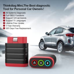 THINKCAR ThinkDiag Mini OBD2 Scanner Professional Automotive Diagnostic Tools Full System Diagnose Code Reader Lifetime Free