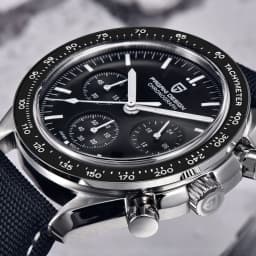 PAGANI DESIGN 2026 Moon Watch For Men Top Brand Luxury Quartz Mens Watches Chronograph Luminous Sapphire Mirror Waterproof Clock
