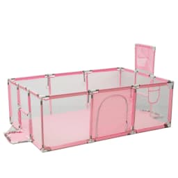 Imbaby Cercadinho Para Bebês, Tamanho Grande, Barreira De Segurança Infantil, Bolas Secas, Piscina, Meia Para Recém-Nascidos, Pa