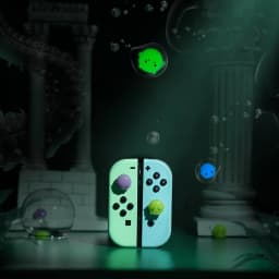GeekShare New Luminous Thumbstick Cover for Nintendo Switch OLED Joysrick Caps Cute Thumb Grip Caps For NS Lite Game Console