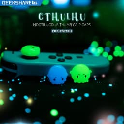 GeekShare New Luminous Thumbstick Cover for Nintendo Switch OLED Joysrick Caps Cute Thumb Grip Caps For NS Lite Game Console