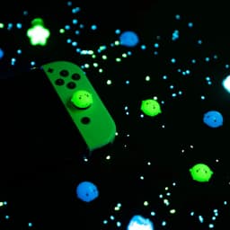 GeekShare New Luminous Thumbstick Cover for Nintendo Switch OLED Joysrick Caps Cute Thumb Grip Caps For NS Lite Game Console