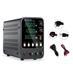 Wanptek Adjustable DC Power Supply 30V 10A 60V 5A Lab Bench Power Source Stabilized Power Supply Voltage Regulator Switch 220V