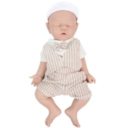 IVITA 100% Silicone Reborn Baby Dolls Painted Realistic Newborn Lifelike Bebe Doll Wholesale Toys for Children Christmas Gift