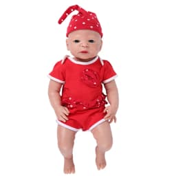IVITA 100% Silicone Reborn Baby Dolls Painted Realistic Newborn Lifelike Bebe Doll Wholesale Toys for Children Christmas Gift