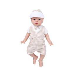 IVITA 100% Silicone Reborn Baby Dolls Painted Realistic Newborn Lifelike Bebe Doll Wholesale Toys for Children Christmas Gift