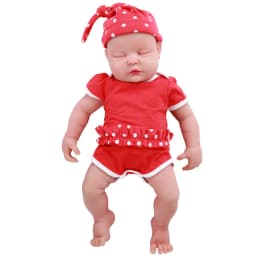 IVITA 100% Silicone Reborn Baby Dolls Painted Realistic Newborn Lifelike Bebe Doll Wholesale Toys for Children Christmas Gift