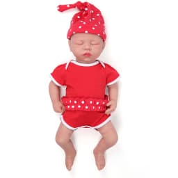 IVITA 100% Silicone Reborn Baby Dolls Painted Realistic Newborn Lifelike Bebe Doll Wholesale Toys for Children Christmas Gift