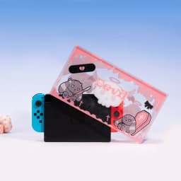 GeekShare Rabbit Protective Case for Nintendo Switch / Switch Oled Dock Cover Dust Cover Kits NS Accessories Gothic Bunny Series