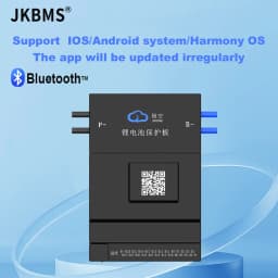 JKBMS 12S 13S 14S 15S 16S 17S 20S 21S 24S Smart BMS 150A 200A with Active Balance Board Li-Ion Lifepo4 100ah lto battery jikong