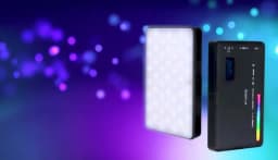 SH W140 RGB Video Light 2500-9000K LED Camera Light 3100mAh With Diffuser Effect Vlog Fill Light Photography Lighting