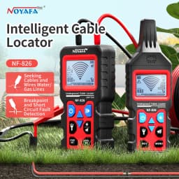 Noyafa NF-826 Wire Tracker Portable Telephone Cable Locator Underground Pipe Detector Professional Cable Finder
