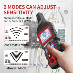 Noyafa NF-826 Wire Tracker Portable Telephone Cable Locator Underground Pipe Detector Professional Cable Finder
