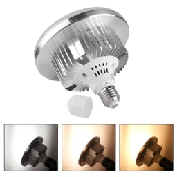 LED Light Bulb 3800k to 5500k Energy Saving Bulb for Photography Photo Video Studio Lighting 45W 70W Optional Remote Control