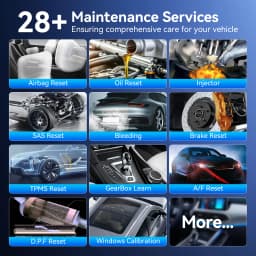 MUCAR VO7S Automotive Diagnostic Tool Bi Directional Scan Tool OBD2 Scanner ECU Coding 28 Resets Full System Life Free CANFD FCA