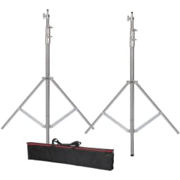 Photographic Equipment Professional Stainless Steel 2.8-3.3m Heavy Duty Light Stand Studio Softbox Heavy Duty Tripod Carrybag