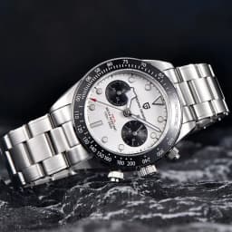 PAGANI DESIGN 2026 New BB Panda Retro Sport Chronograph Luxury Quartz Watch For Men Sapphire mirror 10Bar Waterproof Wrist Watch