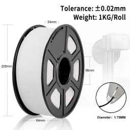 SUNLU 3Rolls PLA PETG Filament 3D Printing 1.75MM Odorless Eco-Friendly Good Tougness PLAplus SILK 1KG Per Roll