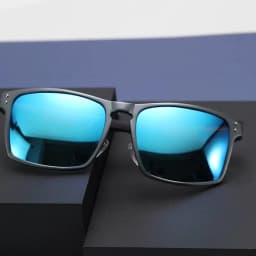 BARCUR Aluminium Magnesium Square Sunglasses Men Polarized Vintage Shades Women Sun Glasses For Men Sport Eyewear Oculos De Sol