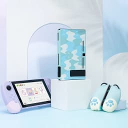 GeekShare Cute 3D Cat Claw Silicone Split Joycon Soft Case Cover for Nintendo Switch Protective Shell NS Accessories
