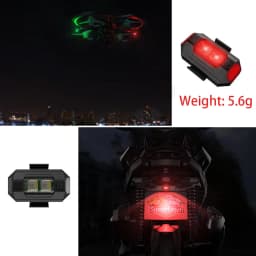 Motorcycle Led Mini Signal Light Drone Strobe Light 7 Colors Turn Signal LED For Car Bike