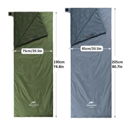 Naturehike LW180 Sleeping Bag Ultralight Cotton Sleeping Bag Spring Summer Sleeping Bag Outdoor Hiking Camping Sleeping Bag