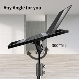 90/145cm Projector Tripod Stand Laptop Tripod Adjustable Height 23 to 63 Standing Desk Outdoor Computer Desk Stand for Studio