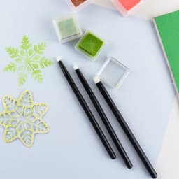 Bundle Ink Blending Flat / Domed Foam Refills Containers Detailed Brushes Double Sided Adhesive Roll Sets for Cardmaking Tools