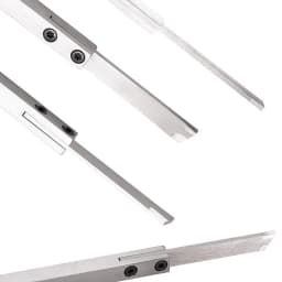 Wood Turning Carbide Tipped Parting and Grooving Tool with Copper Hoop for Woodturning Lathe Carpenter