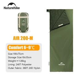 Naturehike Sleeping Bag Ultralight LW180 Waterproof Sleeping Bag Nature Hike Summer Hiking Camping Sleeping Bag