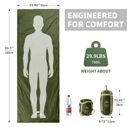 Naturehike Sleeping Bag Ultralight LW180 Waterproof Sleeping Bag Nature Hike Summer Hiking Camping Sleeping Bag