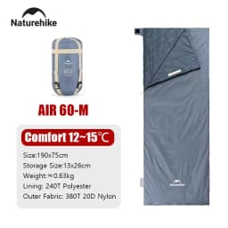 Naturehike Sleeping Bag Ultralight LW180 Waterproof Sleeping Bag Nature Hike Summer Hiking Camping Sleeping Bag