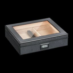 GALINER Classic Cigar Humidor Box Cedar Wood Case W/ Magnets Hygrometer Humidifier For Cigars Travel Humidor