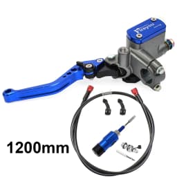 Motorcycle Master Cylinder Lever Hydraulic Clutch Oil Hose Line Pipe Rear Foot Brake Pull Rod Atv Dirt Pit Bike Braided Tubing