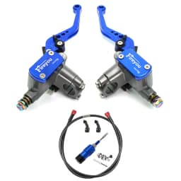 Motorcycle Master Cylinder Lever Hydraulic Clutch Oil Hose Line Pipe Rear Foot Brake Pull Rod Atv Dirt Pit Bike Braided Tubing