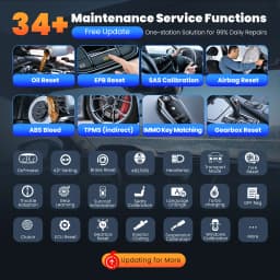 THINKCAR THINKSCAN 689BT AI Key Programming Automotive Diagnostic Tool Bidirectional Obd2 Scanner ECU Coding CANFD DOIP 34 Reset