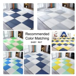 30x30cm Floor Mat For Children Thick Baby Play Mat Kids Carpet Puzzle Mats EVA Foam Rug Children Room Activities Mat For Baby