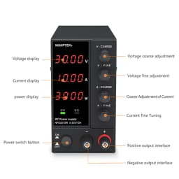 Wanptek Adjustable DC Laboratory 30V 10A Lab Power Supply Adjustable 60V 5A Voltage Regulator Stabilizer Switching Power Supply