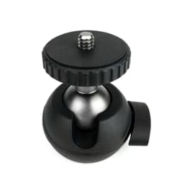 Magnet Car Suction Cup Base Dia 66mm/43mm with 1/4" Screw Mount 360 Swivel Ball Head Smartphone Clipper for Gopro Action Camera