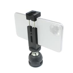 Magnet Car Suction Cup Base Dia 66mm/43mm with 1/4" Screw Mount 360 Swivel Ball Head Smartphone Clipper for Gopro Action Camera