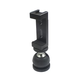 Magnet Car Suction Cup Base Dia 66mm/43mm with 1/4" Screw Mount 360 Swivel Ball Head Smartphone Clipper for Gopro Action Camera