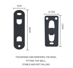 Photography Studio Video Wall Top Mounting Bracket Head with 1/4' Thread for Camera Wall Mounting