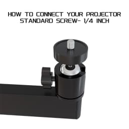 Photography Studio Video Wall Top Mounting Bracket Head with 1/4' Thread for Camera Wall Mounting