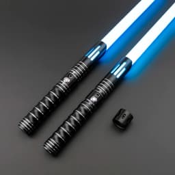 TXQSABER RGB Lightssaber Metal Hilt 12 Color Changing and Sounfonts FOC Lock Up Light Saber Cosplay Toys Blaster Swords