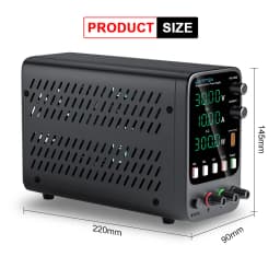 Wanptek Variable DC Regulated Power Supply 30V 10A Three Group Storage Function APS3010H OCP Alarm Output Preset Voltage Current