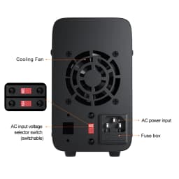 Wanptek Variable DC Regulated Power Supply 30V 10A Three Group Storage Function APS3010H OCP Alarm Output Preset Voltage Current