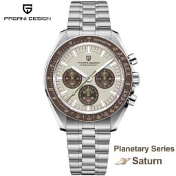 PAGANI DESIGN 2026 New AK Project Men's Watches Luxury Quartz Wrist Watch For Men AR Sapphire Speed Chronograph Automatic Date