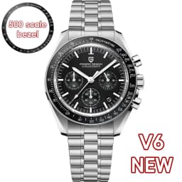 PAGANI DESIGN 2026 New AK Project Men's Watches Luxury Quartz Wrist Watch For Men AR Sapphire Speed Chronograph Automatic Date
